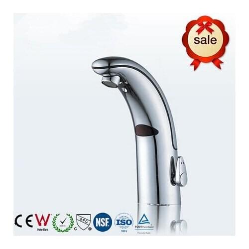 Bathroom touchless sensor faucet basin mixer sensor faucet single cold Auto basin faucet touchless faucet water tap