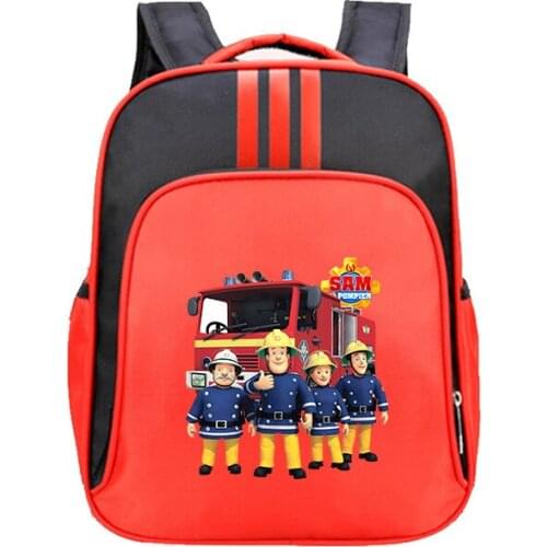 Printed cartoon backpacks for children. Primary school backpacks for small trips