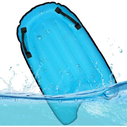 Lightweight Surf Board Surfing Body Board with Portable Pump Inflatable Pool Float Beach Surfing Swimming Mat With Handles h