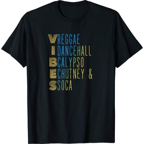 Caribbean Music Reggae Dancehall Calypso Chutney Soca T-Shirt