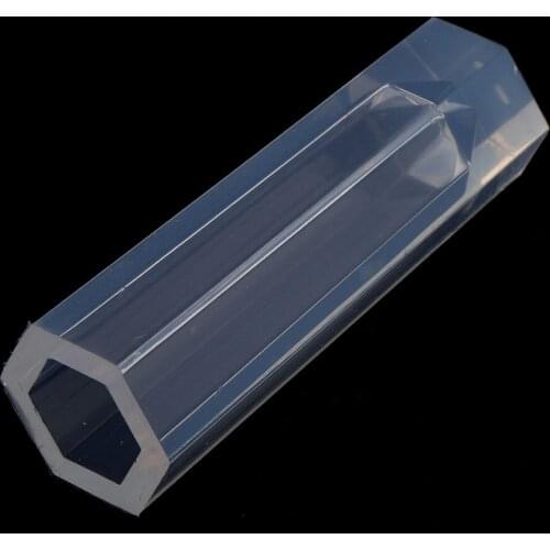 Crystal Shaped Pendant Charms Silicone Mould Resin Casting Mold for DIY Necklaces Bracelets Earrings Jewelry Making 45mm