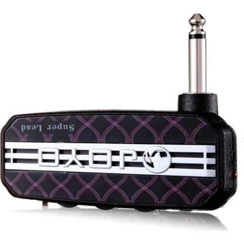 JOYO JA-03 Mini Guitar Amplifier Amp Pocket Powerful 6 Sound Effects Metal&Lead&English Channel&Super Lead&Tube Drive & Acoustic