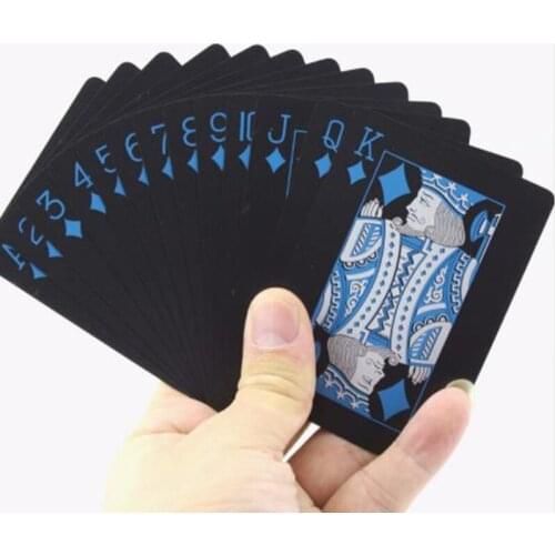 Classic magic tricks 55pcs/deck playing cards set waterproof plastic pvc poker card sets Magic tool props high quality