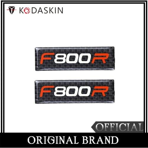 KODASKIN Motorcycle 3D Carbon Timing Belt Cover Front and Rear Round Decal for BMW F800R