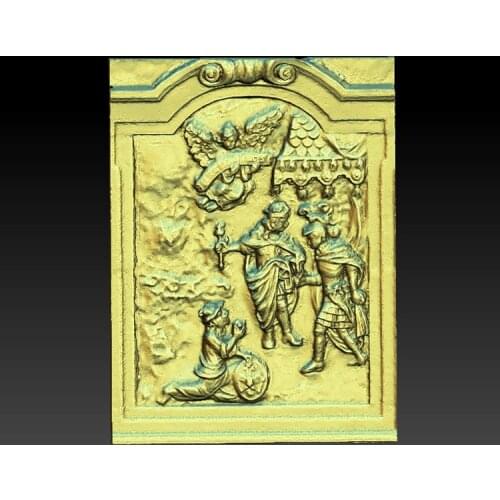 STL Model for CNC Router 3D Printer Artcam Aspire Bas Relief decor