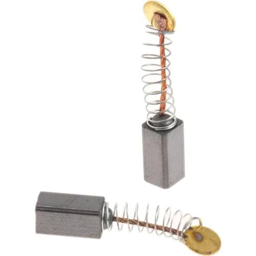 20Pcs Mini Drill Electric Grinder Replacement Carbon Brushes Spare Parts For Electric Motors Rotary Tool 5x5x9mm