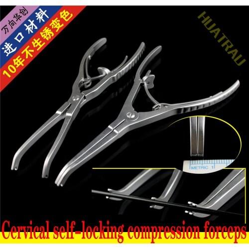 Orthopaedic instruments medical spine and cervical spine 3.0 titanium rod pedicle screw self-locking expander compression forcep