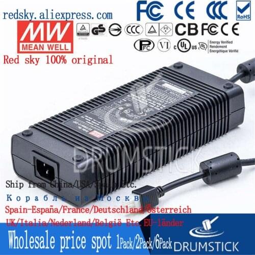 Transmit MEAN WELL GST280A12/A15/A20/A24/A48-C6P power supply 280W adapter