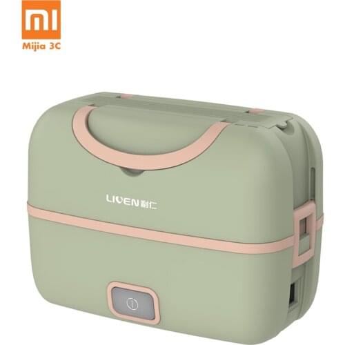 Liren Portable Lunch Box Cooking Electric Multifunctional Plug-in Electric Heating Cooking Large Capacity Double Layer FromXiaom