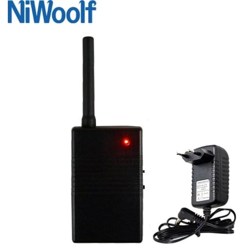 433MHz Wireless Signal Repeater Signal Amplifier Compatible 1527 2262 Code Inside Rechargeable Battery For Wireless Sensor Alarm