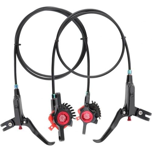 Bicycle Oil Disc Brake Levers Grouped High Wear Resistance Three-finger Brake Premium Oil Disc Brake Kit for MTB Bicycle Parts