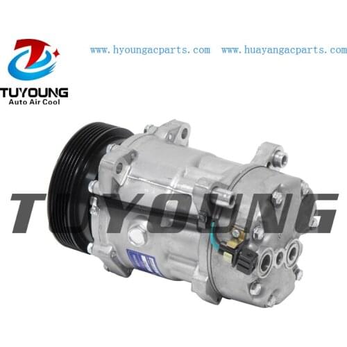 SD7V16 Car Air Conditioning Compressor For Seat VW JETTA GOLF PASSAT CABRIO SD 1100 1162 1100 1H0820803DX W01H0820803D