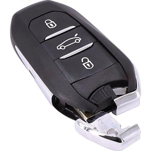 Smart Remote Key Shell for Peugoet 308 Replacement Case for Citroen C5 C6 C4L Sega