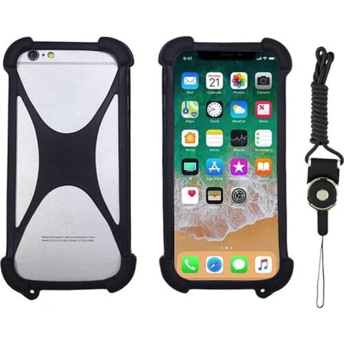 Universal Case For Doogee X50 X50L X5S Smartphone Silicone Case Bumper Rubber Cover For Doogee X6 / X6 Pro Cell Phone Case