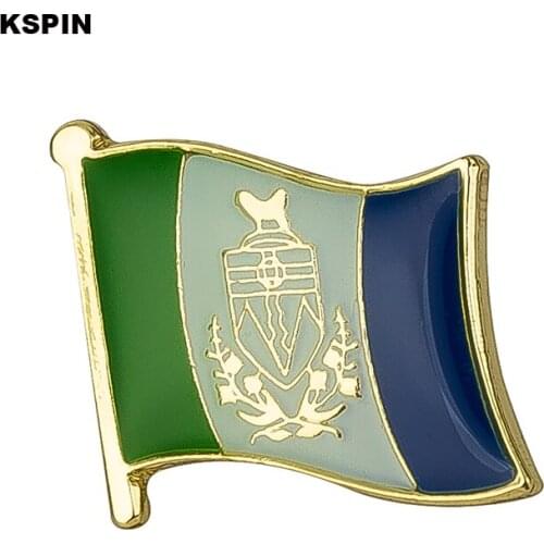 YUKON Flag Badge Lapel Pins Brooch Jewelry Rozet in Badges Kawaii Pins Set 10pcs KS-0127