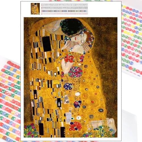 5D Diamond Painting Cartoon Portrait Kiss New Arrivals Women Couple Hobby Art DIY Mosaic Kit Full Square Round Drill Home Decor