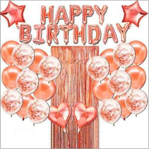 Yumeart 5D DIY Diamond Painting Full Square Text Happy Birthday Diamond Embroidery Cross Stitch Mosaic Balloon Flower Wall Decor