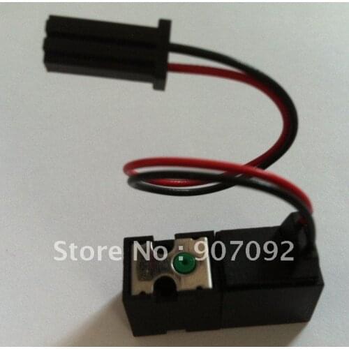 Free Shipping Wire Lead Miniature Solenoid Valves 10mm Sock Machine Valve 12VDC,Normally Closed 7Bar 100pcs In Box