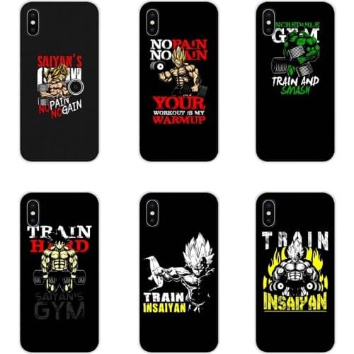 Exercise GYM Bodybuilding Fitness Cell Phone Covers For Huawei G7 G8 P8 P9 P10 P20 P30 Lite Mini Pro P Smart Plus 2017 2018 2019