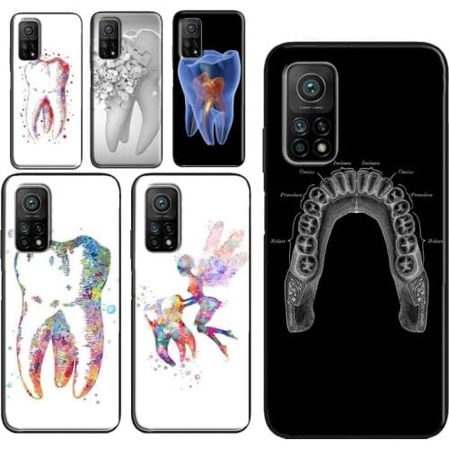 The Dentist Tooth For Xiaomi Mi 10T Pro Mi Note 10 Lite Mi 11 Ultra Phone Case For POCO F3 F1 F2 M3 X3 Pro