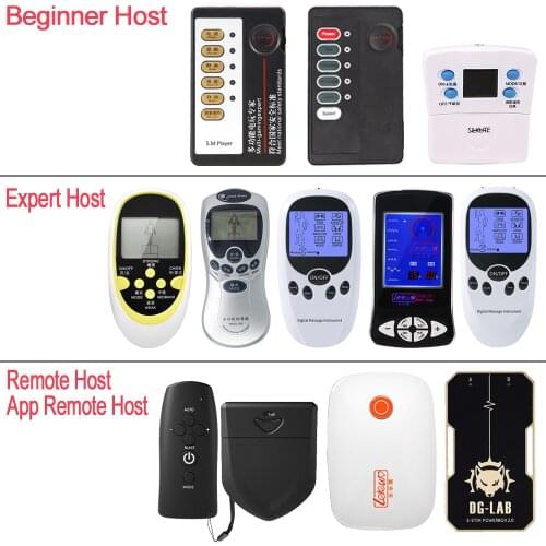 E-Stim Power Box For Men Anal Taser Electric Shock Electro Sex toys Medical Electro Shock One/Two Output High Performace Host