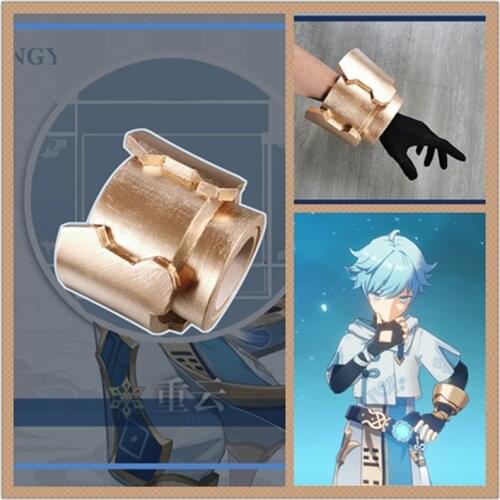 Genshin Impact Chongyun Cosplay Bracelet Hand Armor Halloween Carnival Cosplay Costume Accessories cosplay props