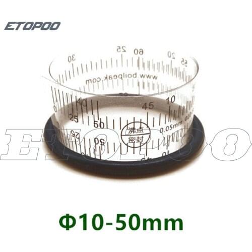 1Pcs 10-350mm Flexible Ruler Professional O-rings Inside And Outside Diameter Ruler Measurement Tool Measuring Ruler