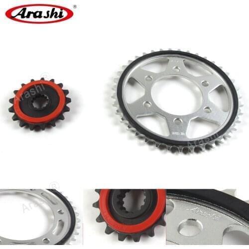 Arashi Drive Sprocket Kit For KAWASAKI ZX10R ZX-10R KRT / ABS 2016 2017 2018 2019 2020 Gear Sprocket 525 Front 17T Rear 39T