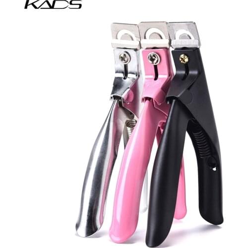 Nail Art Clipper Cutter U word Cut False Nail Tips Edge Cutters Manicure Tools Acrylic Gel French False Nail Tips Cutter Trimmer