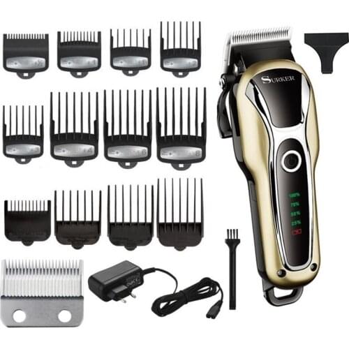 Powerful hair trimmer professional hair cutter electric hair cutting machine haircut men hair cutter barber shop tool adjustable