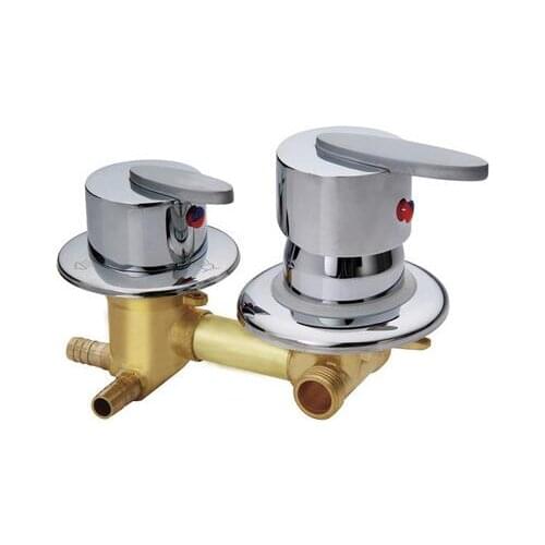 Vidric Shower room wall mounted hot and cold faucet mixing valve 3/4/5 ways shower mixer faucets bathroom tap