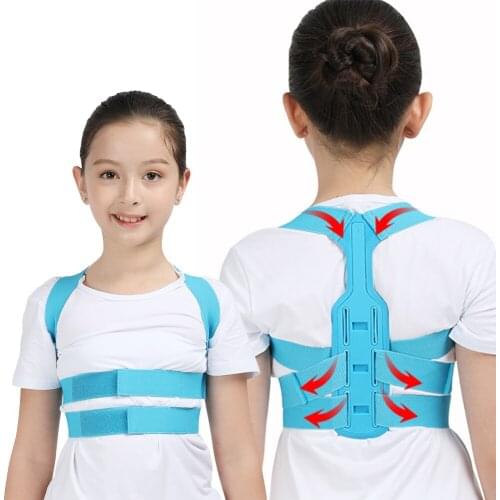 New Posture Corrector Spine Back Shoulder Support Corrector Band Adjustable Brace Correction Humpback Back Pain Relief