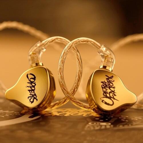 New OperaFactory OM3 In-ear Earphone Dynamic TEP Diaphragm Earphone HIFI Bass Earbud With 2Pin Cable