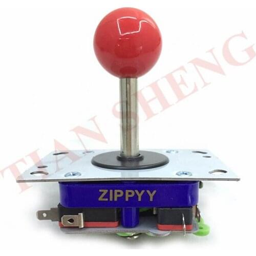 Switchable Ball Arcade ZIPPY joystick 2/4/8 way rocker 7colors 35mm top ball Long shaft arcade stick for jamma mame diy