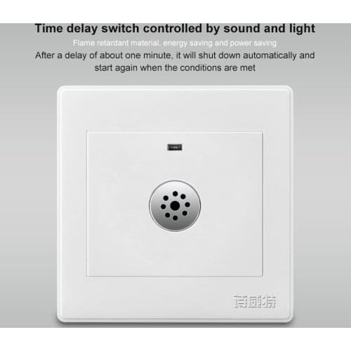 Smart Switches Voice-activated Switch Module Detector Sound Voice Sensor Intelligent Auto On Off Light Switch Accessories