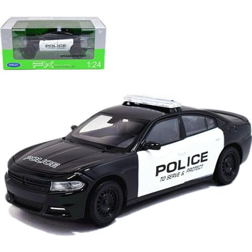 Welly 1:24 Dodge Charger Pursuit Diecast Model Sports Racing Car NEW IN BOX