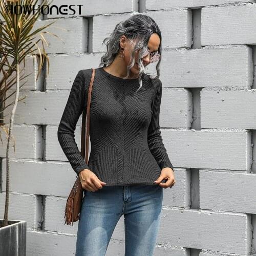 Za Womens Sweater Warm Soft Autumn Winter Fashion Casual Ruffle Long Sleeve Pullovers Knitted Shirt Top Women Ladies Sweaters
