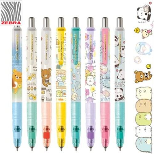 1PCS ZEBRA San-X Mechanical Pencil Delguard Break Core MA85 0.5mm Automatic Pencil Corner Creature Easy Bear
