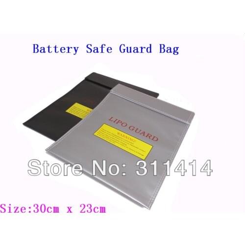 5pcs/lot LiPo RC Battery Safe Guard Bag Charging Sack Save Pack 300 x 230 mm (30cm x 23cm) Wholesale Hot Selling + Free Shipping