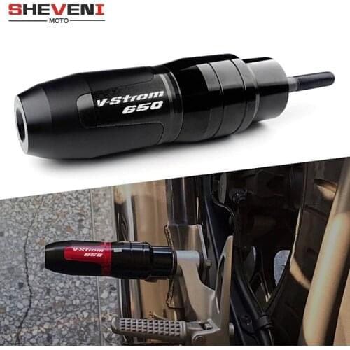 For SUZUKI V-Strom 650/XT Vstrom DL650 2017-2020 Motorcycle CNC Accessoires Falling protection Exhaust Sliders Crash pads slider