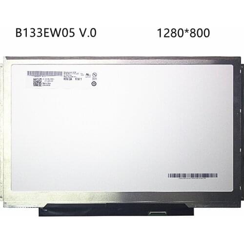 B133EW05 V.0 V0 LTD133EV3D LP133WX2-TLA1 For Dell E4300 Laptop LCD Screen panel 1280*800 40 pins