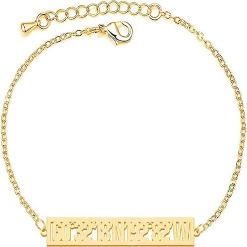 Noelia Customized Name Bracelet Personalized Engraving Nameplate Bracelet Stainless Steel Customized Bracelet Fashion Jewelry