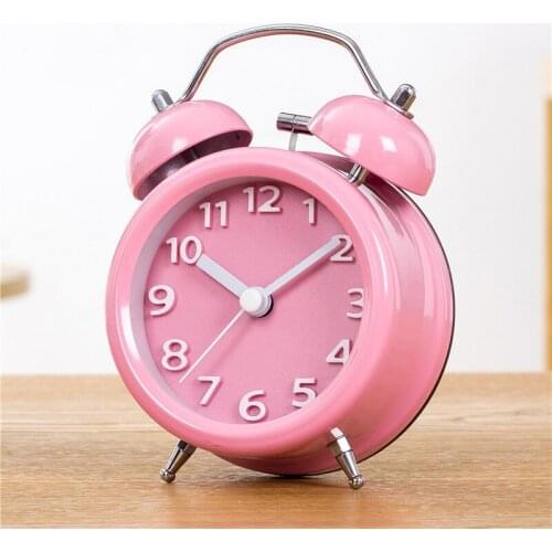 Alarm Clock For Students Childrens Clock Bedroom Mute Bedside Clock Simple Household Clock Without Battery