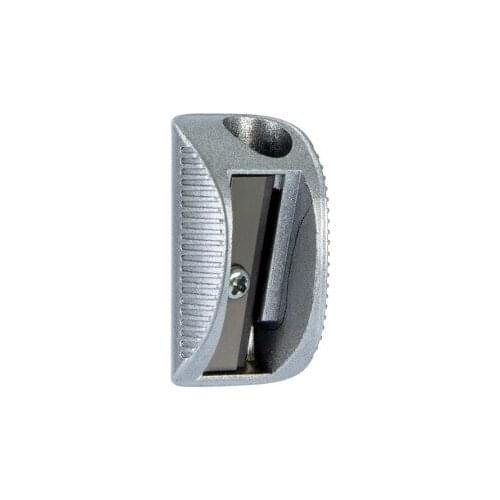 Deli 68656 /Metal Pencil Sharpener/ Mini Portable Pencil Sharpener /Compact Single Hole Sharp Pencil Sharpener/Student Supplies