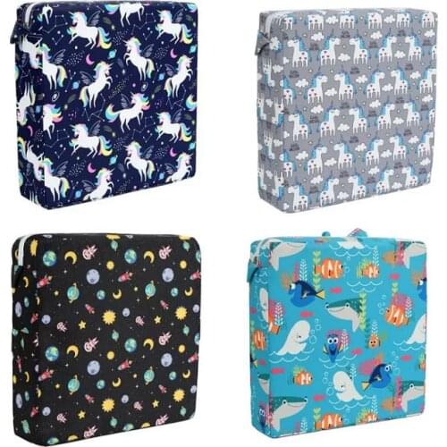Cartoon Children Baby Dining Chair Booster Cushion Seats Adjustable Removable Kids Increased Chairs Booster Dinings Cushions