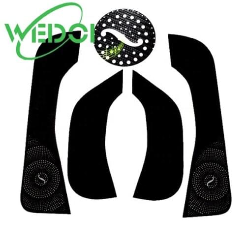 For Tesla Model 3 Car Door Anti-Kick Protector Stickers Leather Car threshold Pad Protector 4pcs/set