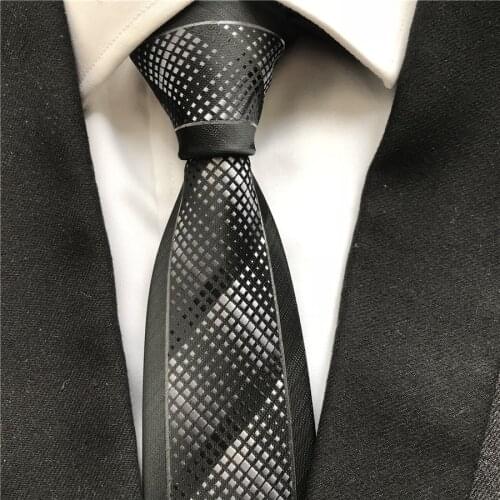 Designer Mens Ties High Quality Woven Necktie Unique Panel Neck Tie for Man with Plaids