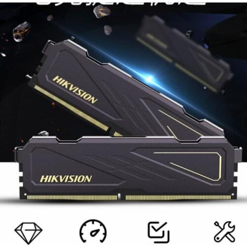 Hikvision DDR4 RAM U10 8GB 3200MHz desktop computer memory - black Original