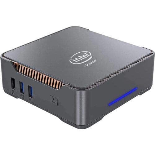 GK3V Gemini Intel J4125 Quad Core Mini PC DDR4 8GB 128GB/256GB SSD Windows 10 Dual WIFI 1000M LAN 4K WIN10 Gaming Mini Computer