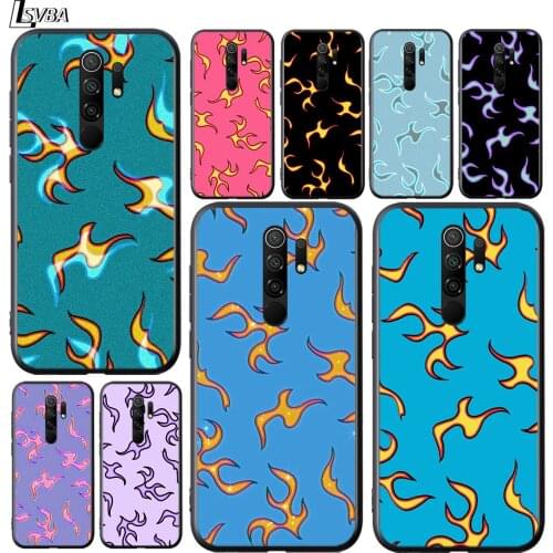 Fashion Hot Flame Color For Xiaomi Redmi 9A 9C 9 Prime GO 8A 7A 6A 5A 4X S2 Pro Plus Phone Case
